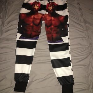 Tupac jawstring Joggers